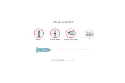 CannulALL™ | 23g 70mm (2.76")